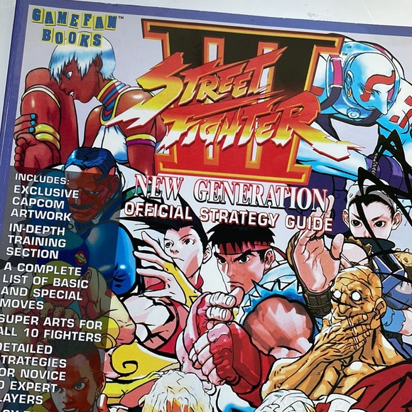 Street Fighter III New Generation Official Strategy Guide (Gamefan Books) - Picture 2 of 7